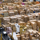 Un almacén de Amazon en Peterborough, Central England (no las instalaciones mencionadas en el Informe de ITV) en noviembre de 2017